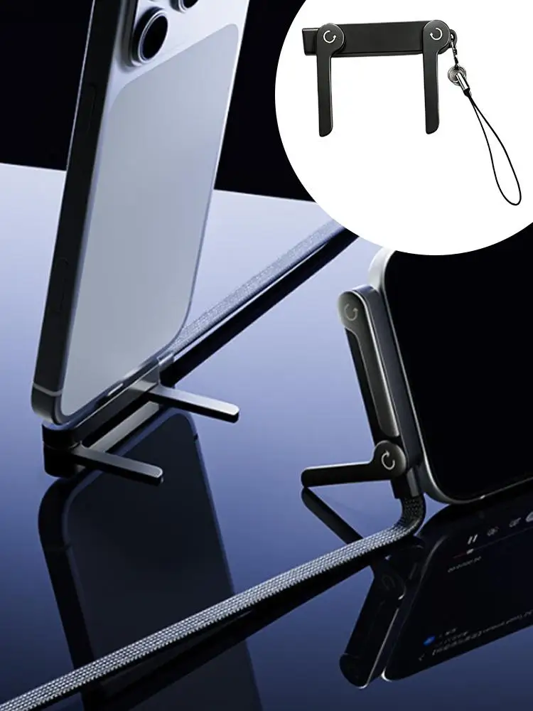 240W USB Typ-C Schnellladegerät 2-in-1 Faltbarer Ständer Kabeladapter Schnelles Laden Tragbar für Desktop-Nutzung