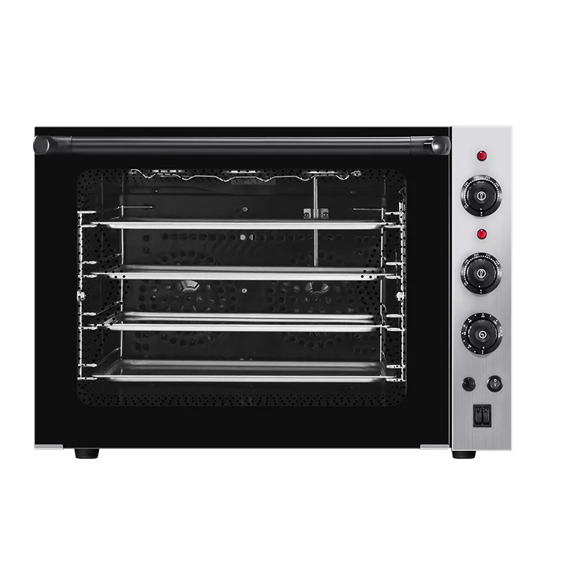 Electric 4 Tier Automatic Hot Air Convection Oven New Condition Bread Combo Oven Commercial High Productivity Flour 220V