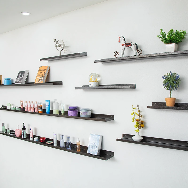 Metal Magazine Rack Plastic Shelf Bookshelf Books Book Shelves Display Stand Furniture Bookcase Storage Large Desk Wood Porte