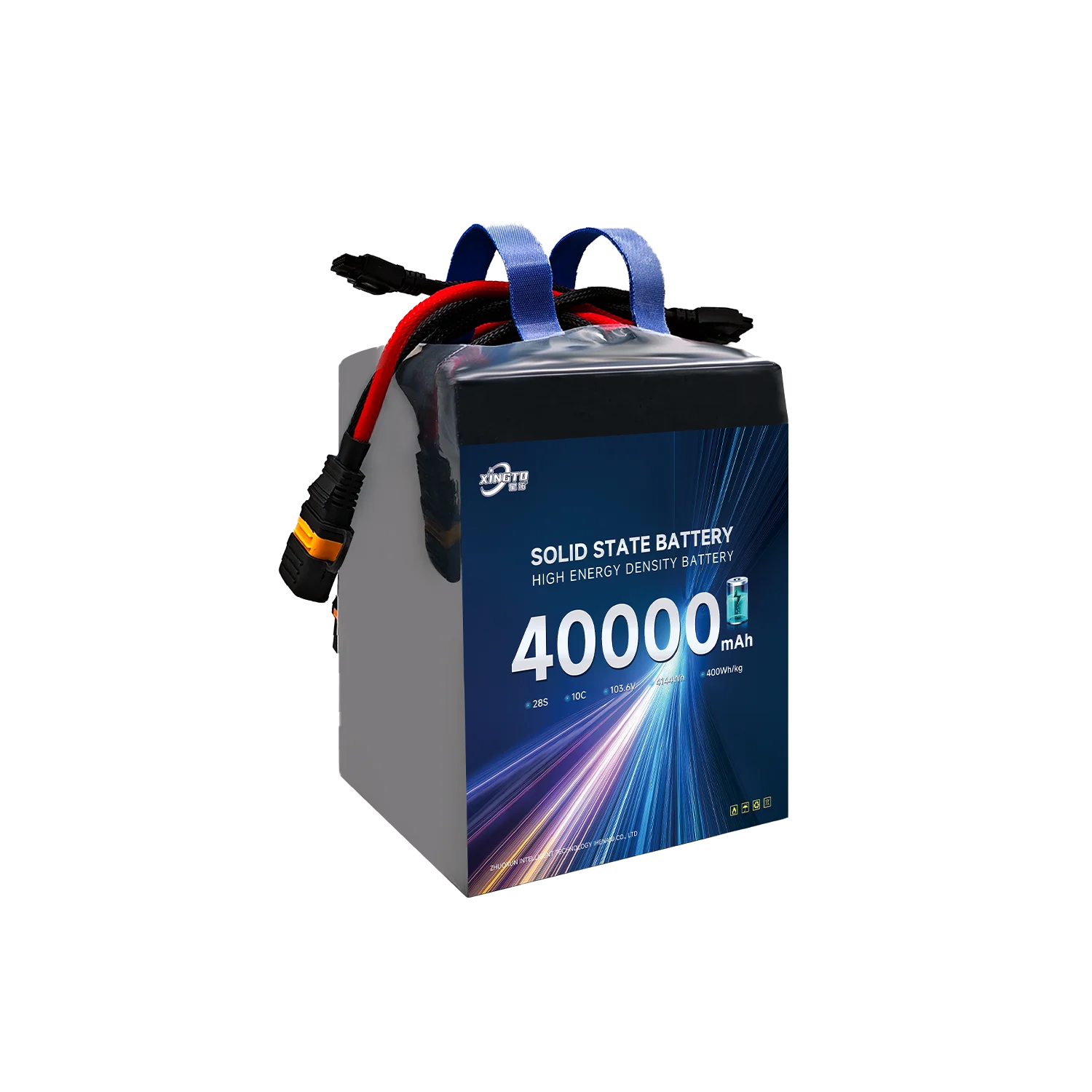 XINGTO Customized 28S 40000mAh Semi-Solid State Battery Ultra 40AH Heavy Lift Drone Industrial Equipment CE Large Long Time UAV