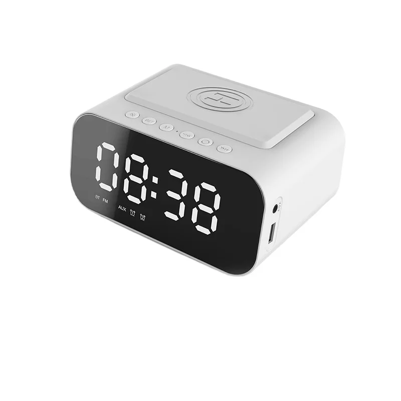 

Mobile phone wireless charging Bluetooth speaker, high-quality desktop bedside multi-function stereo