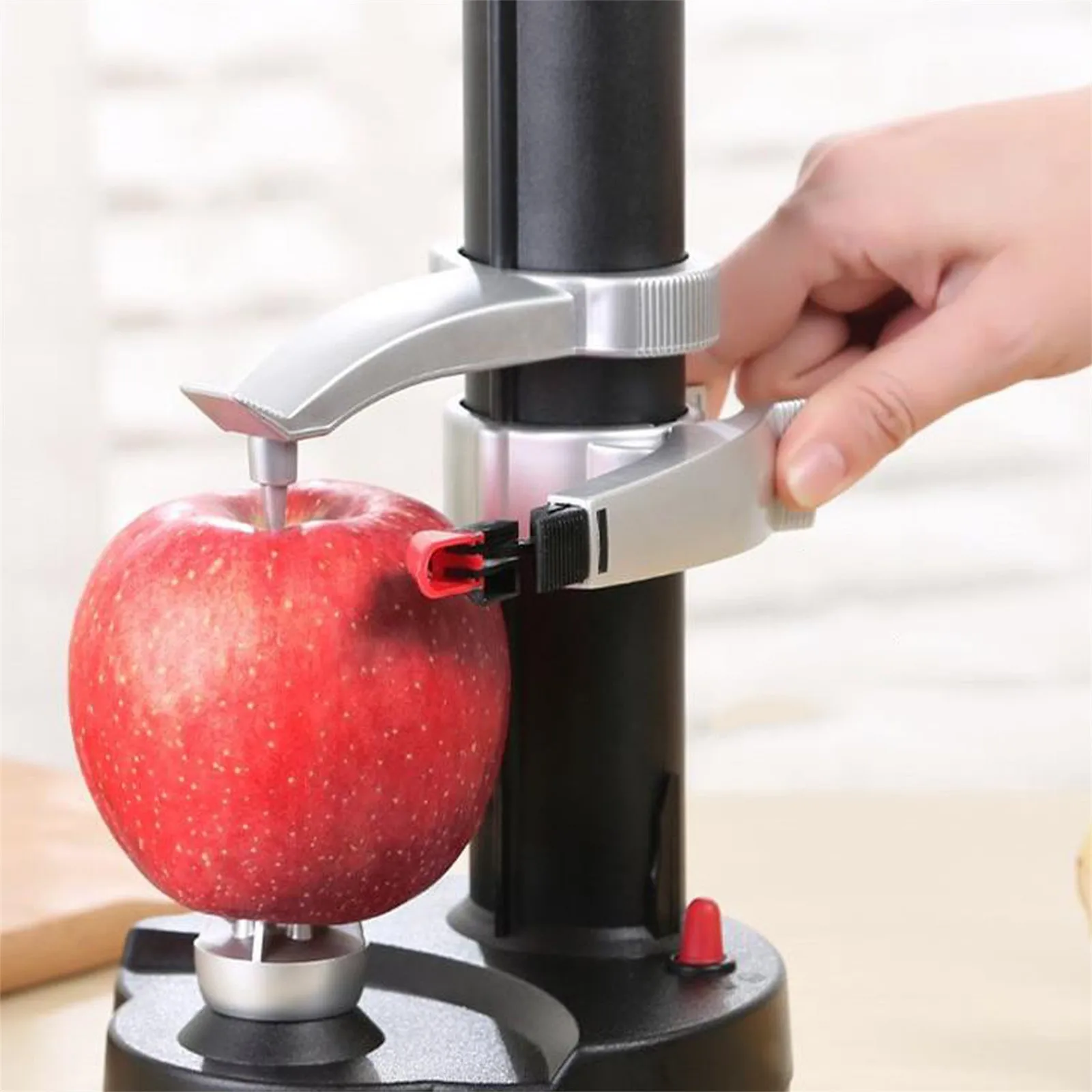 Automatic Fruit Peeler Vegetable Cutter Three Spare Multifunction Stainless Steel Electric Vegetables Fruit Peeler Peeling