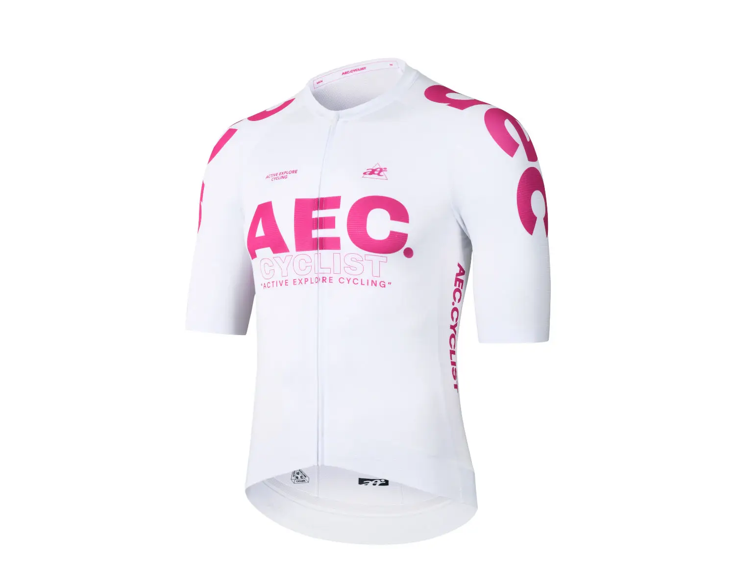 AEC Radfahren Trikots Männer Kurzarm Fahrrad Tops Wind Ultraleicht Atmungsaktive Rennrad Zipper Jersey Atmungsaktive Fahrrad Top – Detail 12