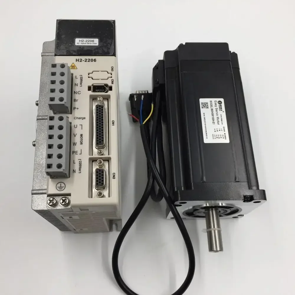 

Leadshine NEMA34 8Nm 3Phase Easy Servo Motor 863HBM80H-1000+HBS2206 150-220VAC cnc stepper motor+drive kit