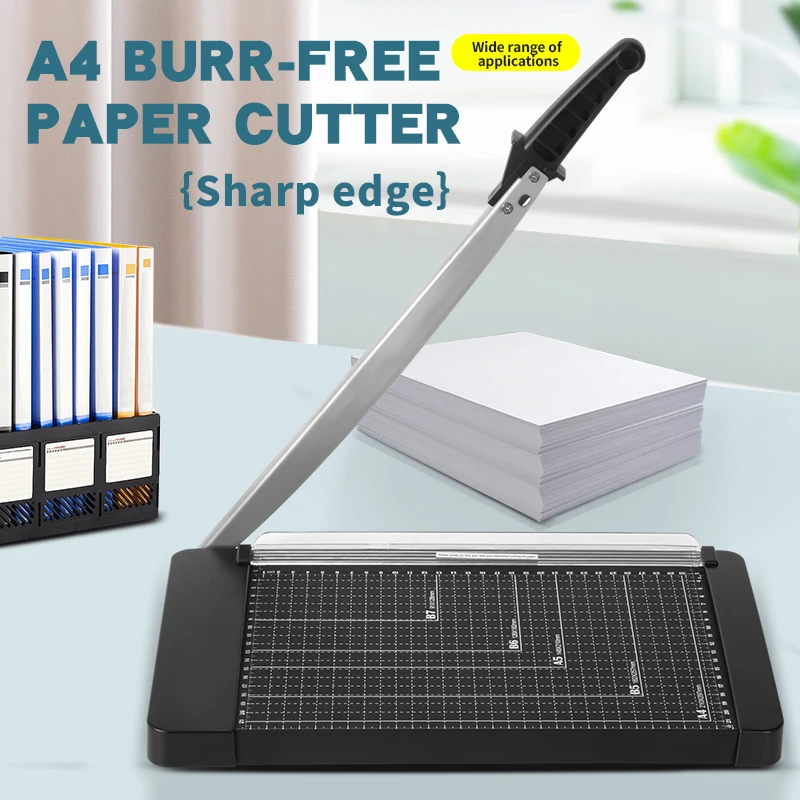 Factory Manual Paper Cutter Multi Multifunction A4 Metal Manual A4 Paper Trimmer Guillotine Manual Paper Cutter