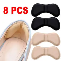 4Pair Heel Protector for Women Shoes Size Reducer Filler Cushion Padding for High Heels Lining Insert Heel Pain Relief Shoe Pads