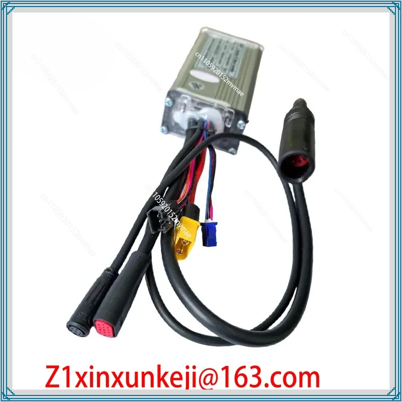 Electric Bike Controller 45KM/H with Red Motor Cable for V20 Fat Electric Bicycle 500W Control Board Replacements