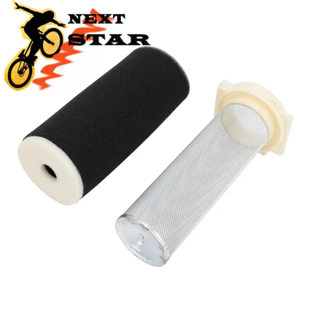 Filtro de aire para motocicleta, cubierta de arena a prueba de polvo, juego de protección del motor para Yamaha Warrior Raptor 350 YFM 350X Grizzly