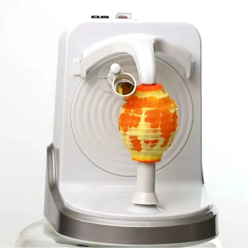 Multifunctional Stainless Steel Rotary Apple Mango Potato Peeler with Motor New Condition Household Restaurant Retail Food Store