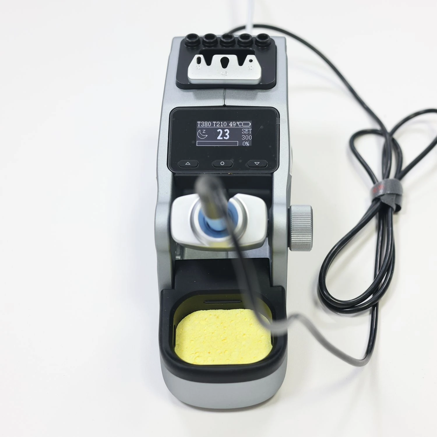 AIXUN T380 80W Smart Soldering Station with T115 T210 Handle Rapid Welding Rework Station for Mobile Phone SMD BGA PCB Repair