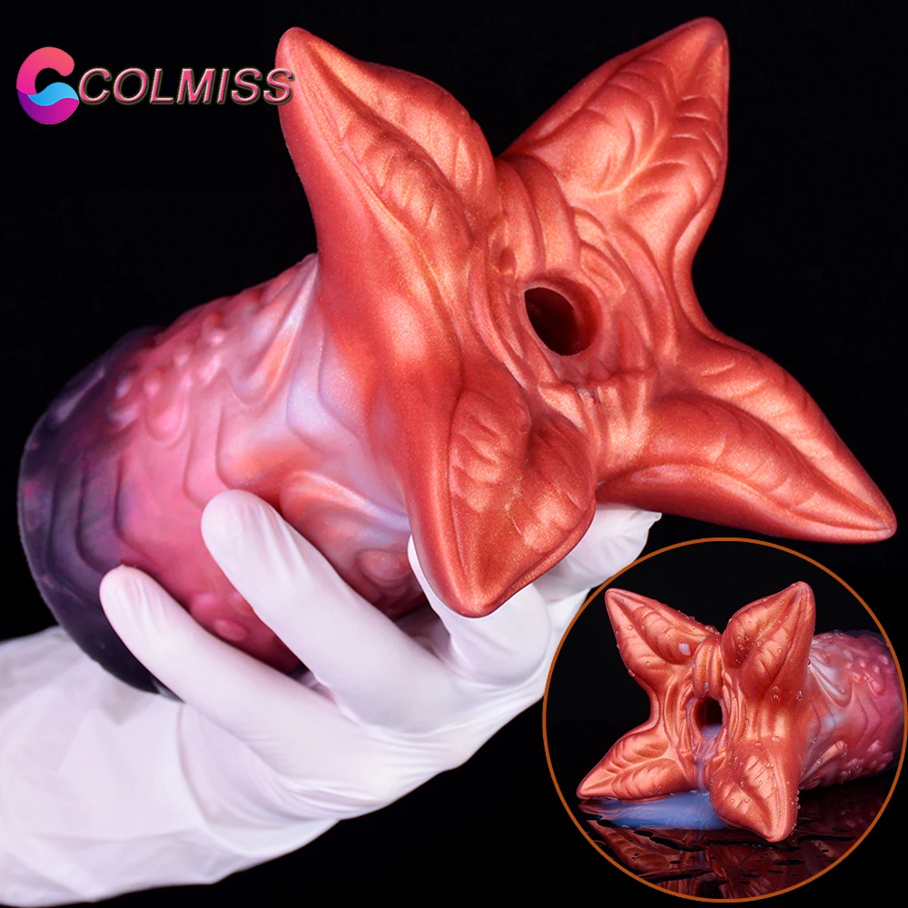 COLMISS Alien Plant Masturbator Pocket Tight Vagina Hole Male Masturbators Adult Penis Massager Realistic Anus Sex Toys For Men