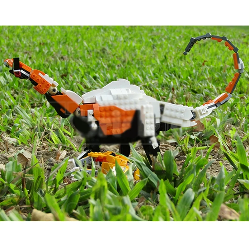 Creators Animal Series Model MOC Building Bricks Cygnosaur Modular Technology Gifts Holiday Assemble Children Toys Suit