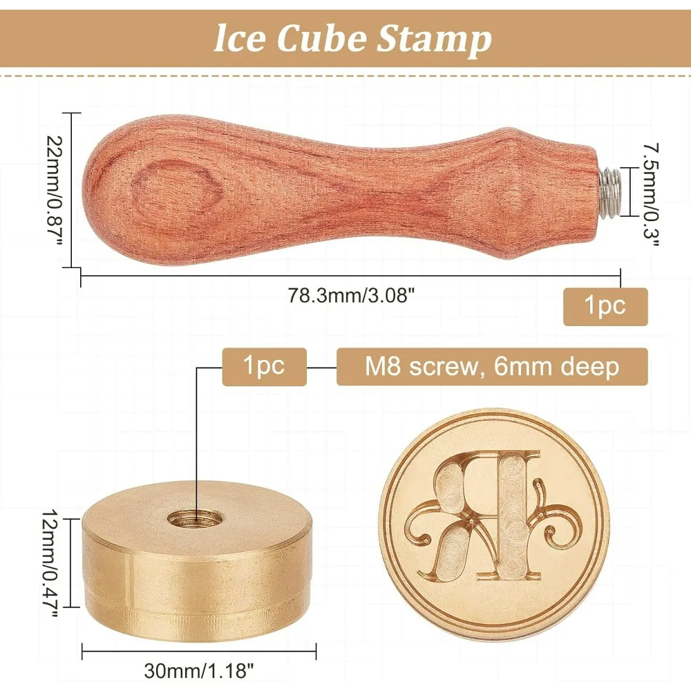 Letter R Ice Stamp 1.2