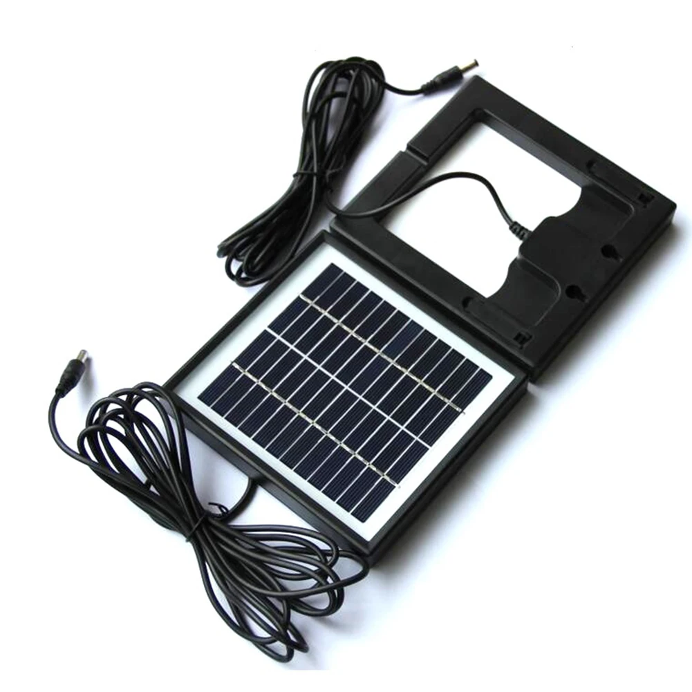 Outdoor Essential Reliable Portable Solar Battery Charger (5W 12V) for Cars & Boats with Extended Cord Length of 300cm