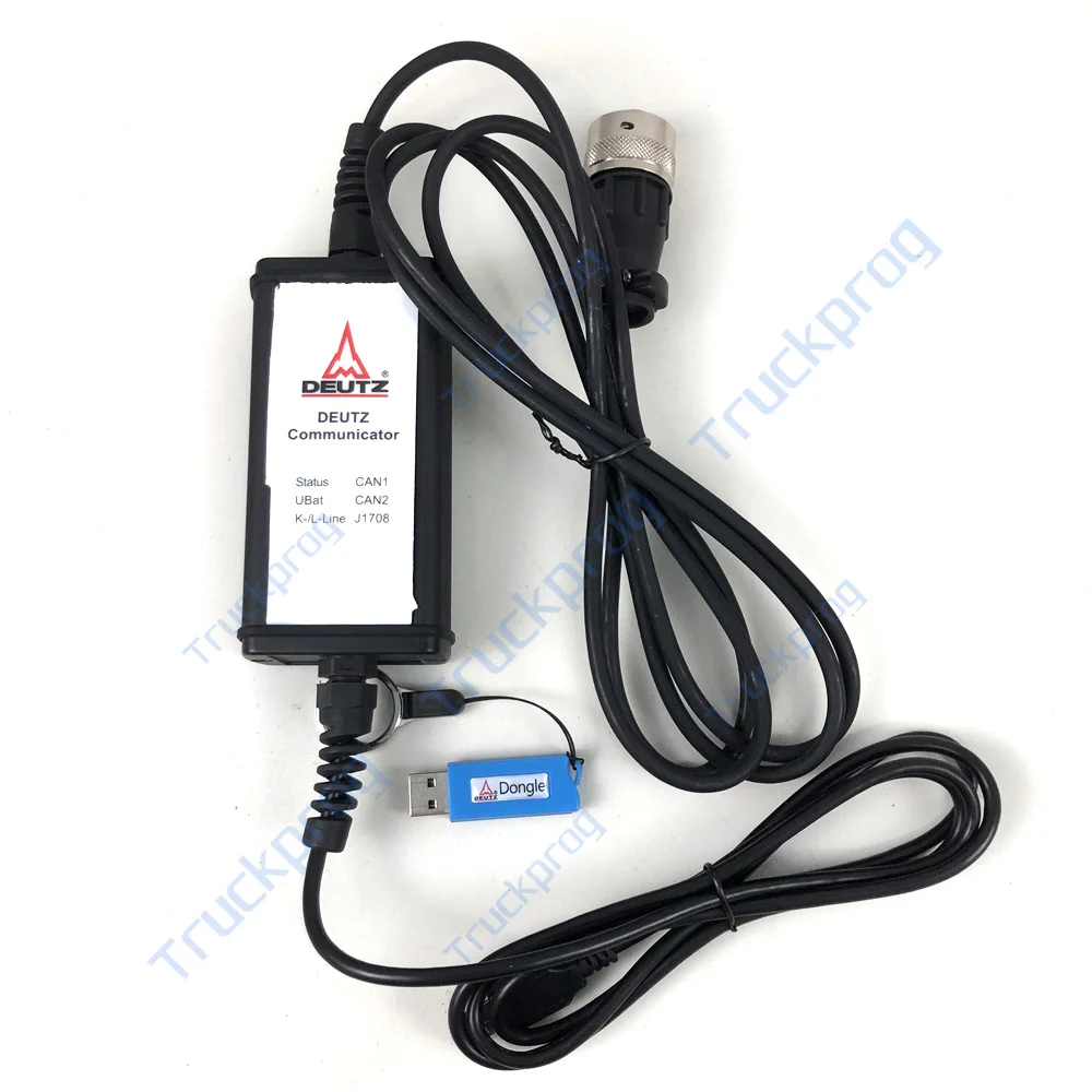 

for DEUTZ Connector Tractors Fahr Cable Serdia2010 Serdia4.0 Key Dongle Software Decom Controller Programming Diagnostic Tool
