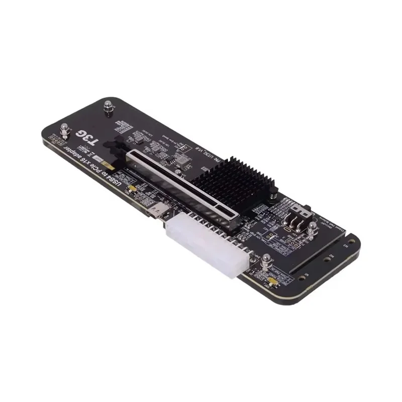 UT3G External Graphics Card USB4 To Pcie 4.0 X16 EGPU Adapter For Thunderbolt 3/4 For NUC ITX STX Notebook Laptop PC