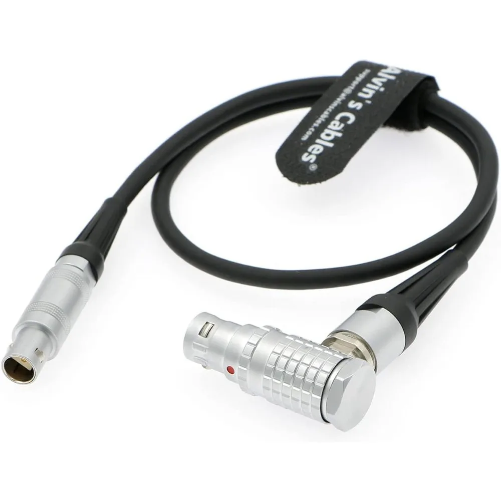 كابل طاقة من GPI Pro 24V 1S 303 إلى الزاوية اليمنى 8 Pin أنثى لكابلات ARRI Alexa Mini Camera Alvin #1