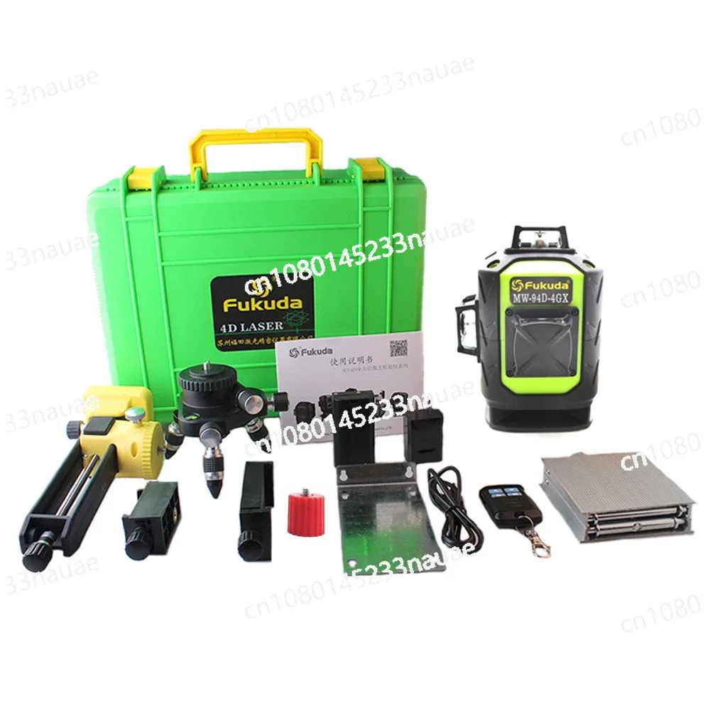 New Professional 16 Line 515NM Beam 360 Vertical and Horizontal Self Leveling Cross 4D Laser Level