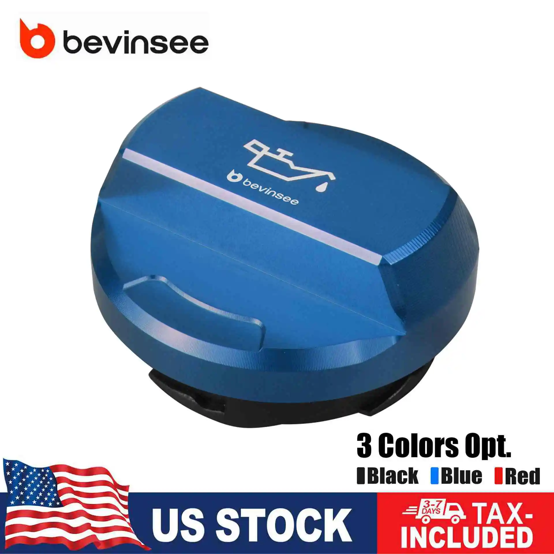 

BEVINSEE Engine Oil Fill Cap for Audi A1 A3 S3 RS3 8V Q3 TTS for VW for Golf 7/7.5 GTI R for Passat B8 for Tiguan MK2 for Skoda