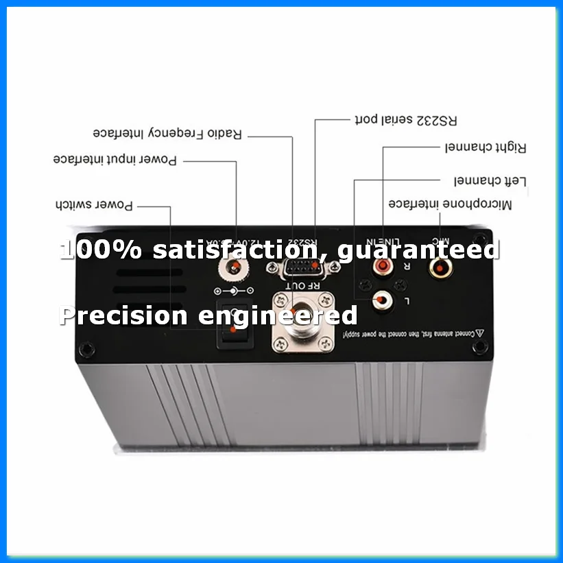 

CZE-T251 Long Coverage FM Broadcast Transmitter 25W 25 Watts for Car Church Radio Station Equipments-ELEC