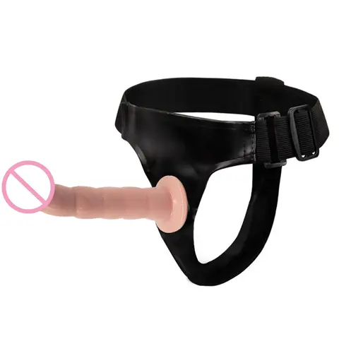 Adjustable strap, with a soft dildo, thread design is not the same feeling with artificial dildo, adult sex toys.