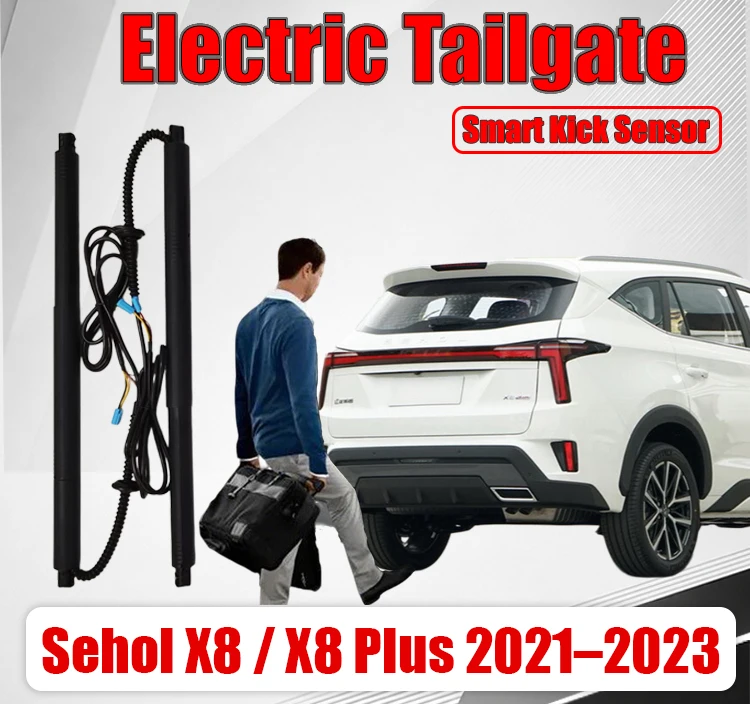 Electric Tailgate Upgrade Kit For Sehol X8/X8 Plus 2021–2023 Power Lift Support Rods Auto Trunk Boot Lid Power Liftgate Modi