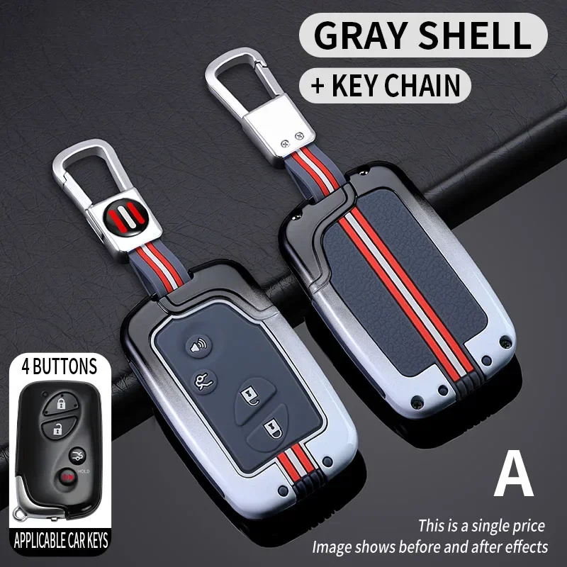 3/4 buttons new car remote key case cover for Lexus IS250 IS300C RX270 CT200h gx400 GX460 es240 ES350 LS460 GS300 450H 460h