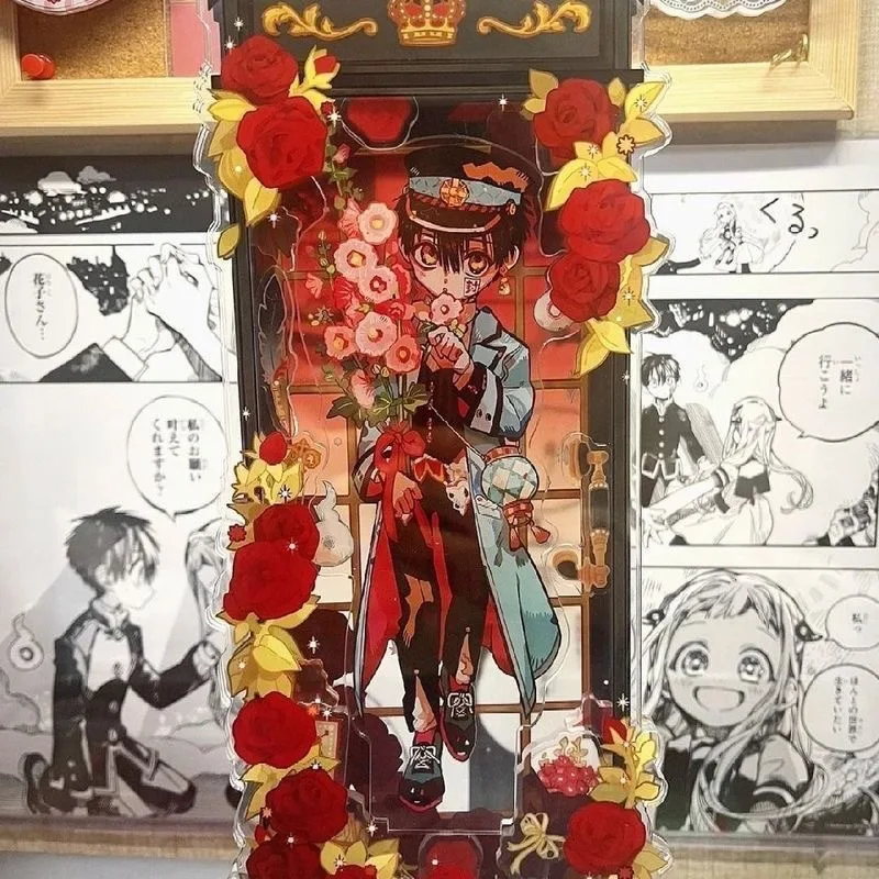10 cm Toilettengebundener Hanako-kun Anime Peripherer Acrylständer Yashiro Nene Hanako Tischdekorationen Zubehör Geschenk – Detail 3