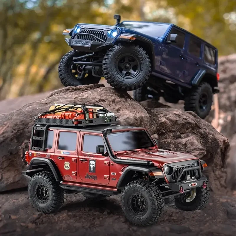 New FMS EAZYRC 1:18 Thunderstorm Electric Remote Control 4wd Climbing Vehicle Off-Road Simulation Car Model Electric Model Toy ﻿