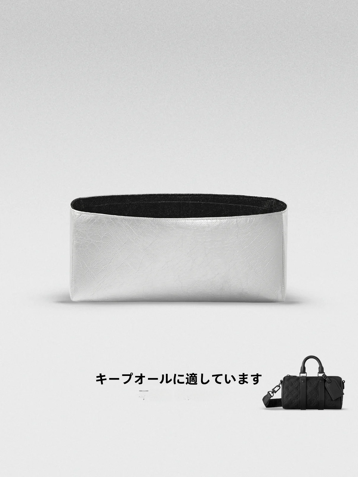 

Двусторонняя внутренняя сумка-органайзер из фетра Dupont для Kee 35: универсальный контейнер для хранения, однотонный, кубическая структура