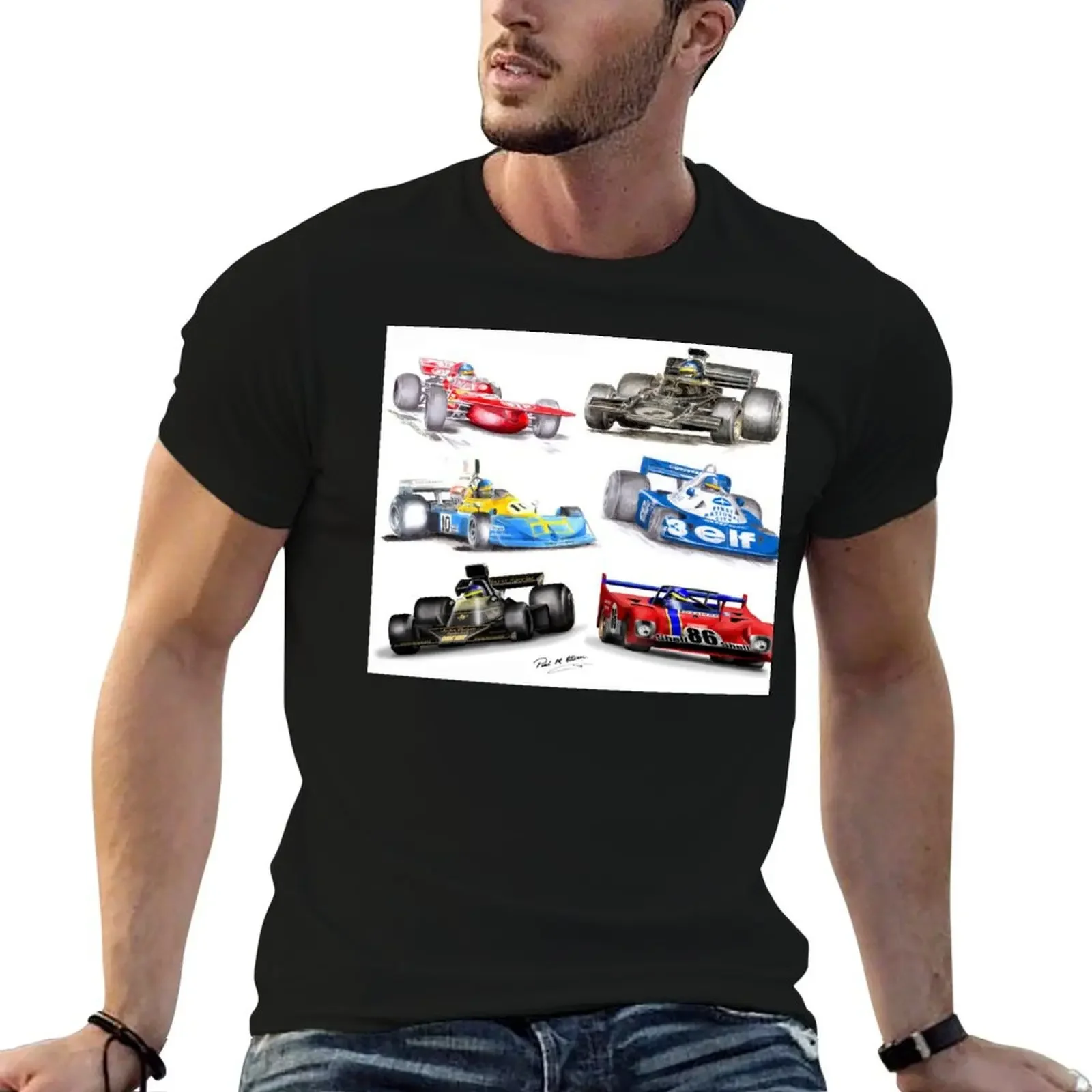 The Ronnie Peterson Collection T-Shirt cotton man t-shirts Personalized t-shirt men graphic t shirts