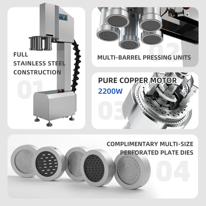 Multi-specification Noodle Making Machine High Power Ramen Noodles Making Machine for Restaurant