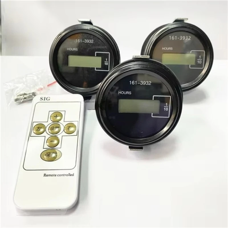 Excavator Timer Control Panel LCD Engine Hour Meter 1613932 161-3932 3660367 Replacement Timer Fit For E320D