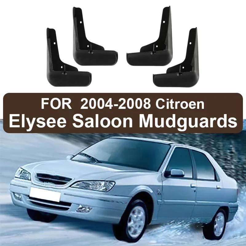 

Mudflaps Mud Flaps Splash Guards Mudguards Front Rear Fender Protector for T Citroen Picasso-Elysee-C4L-C5-C6 2004-2024