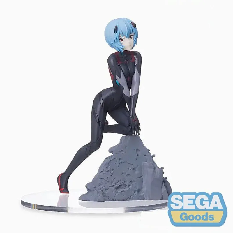 

SEGA Action Figures New Century Evangelion Model Ayanami Rei Dolls Cartoon Cute Toys for Boys Gifts Kawaii Japanese Anime Figure