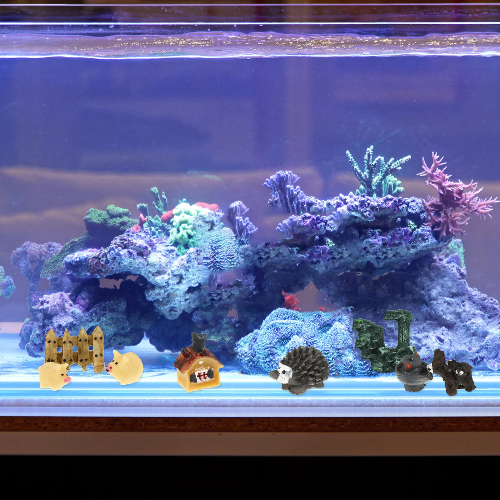 30Pcs Resin Mini Succulent Dec - Bonsai Garden Desk 评论和价格