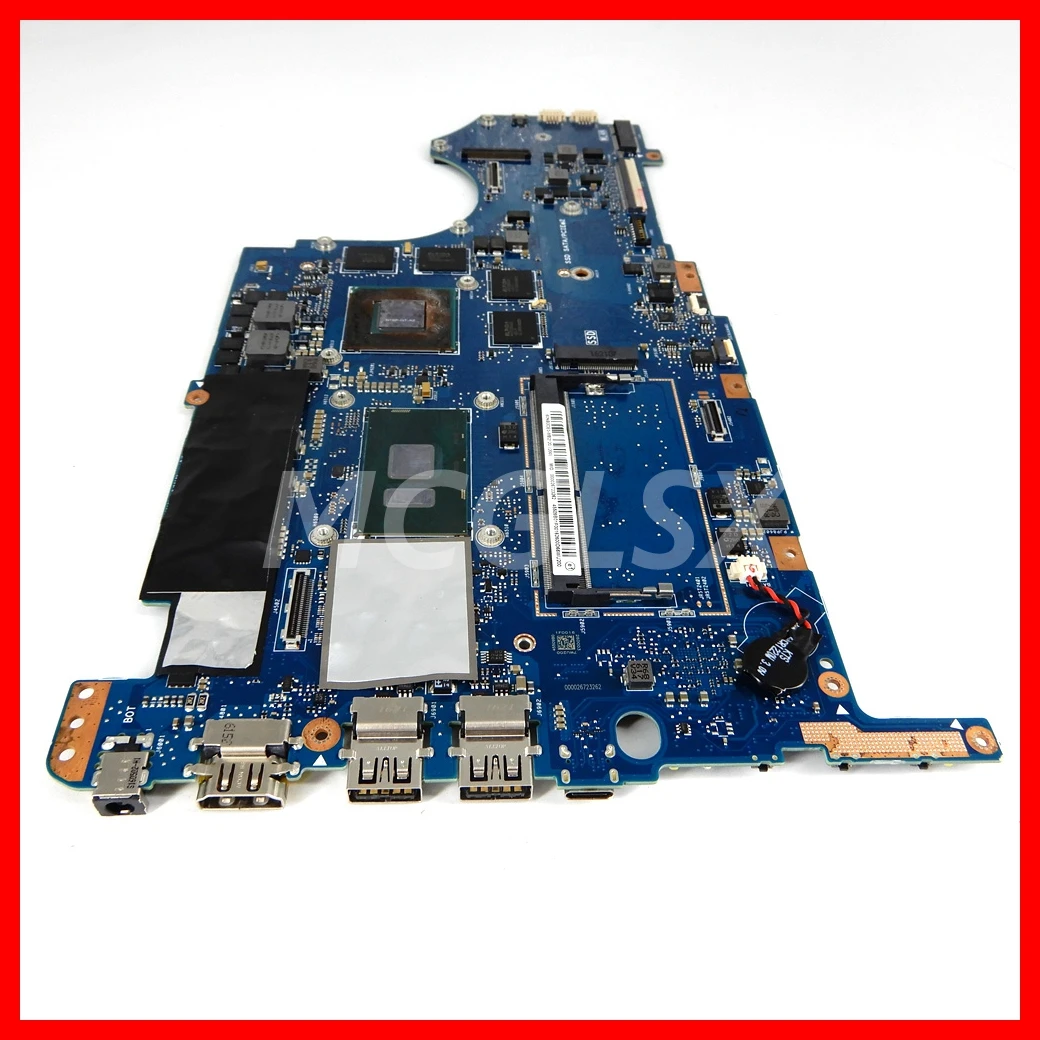 Imagem -05 - Placa-mãe Portátil para Asus Ux560ux i3 i5 Cpu i7 8gb de Ram Gt940mx Gtx950m Placa-mãe Gpu Q534ux Q534uxk Ux560ux Q524uq Q524uqk