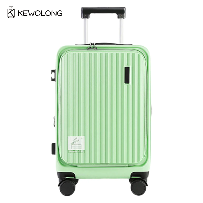 

Front Opening Carry On Luggage, Multi-functional Spinner Suitcase with TSA Lock, 20 24 28 Inch, Travel Suitcase, Fast Shipping