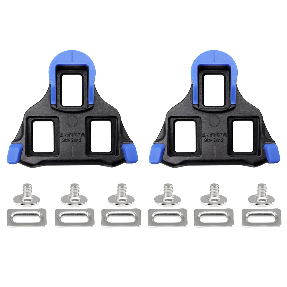 SHIMANO SPD-SL SM-SH11 SH10 SH12 Bicycle Pedal Cleat Self-locking Road Bike Pedal Cleats 0/2/6 Degree Original Bike Parts