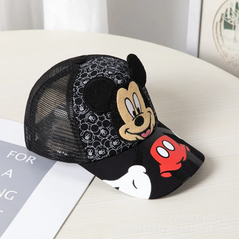 Disney Anime Cute Spiderman Kids Hats For Boys Girls Summer Autumn Baby Baseball Cap Children\'s Hip Hop Sun Hat Child Visor Caps