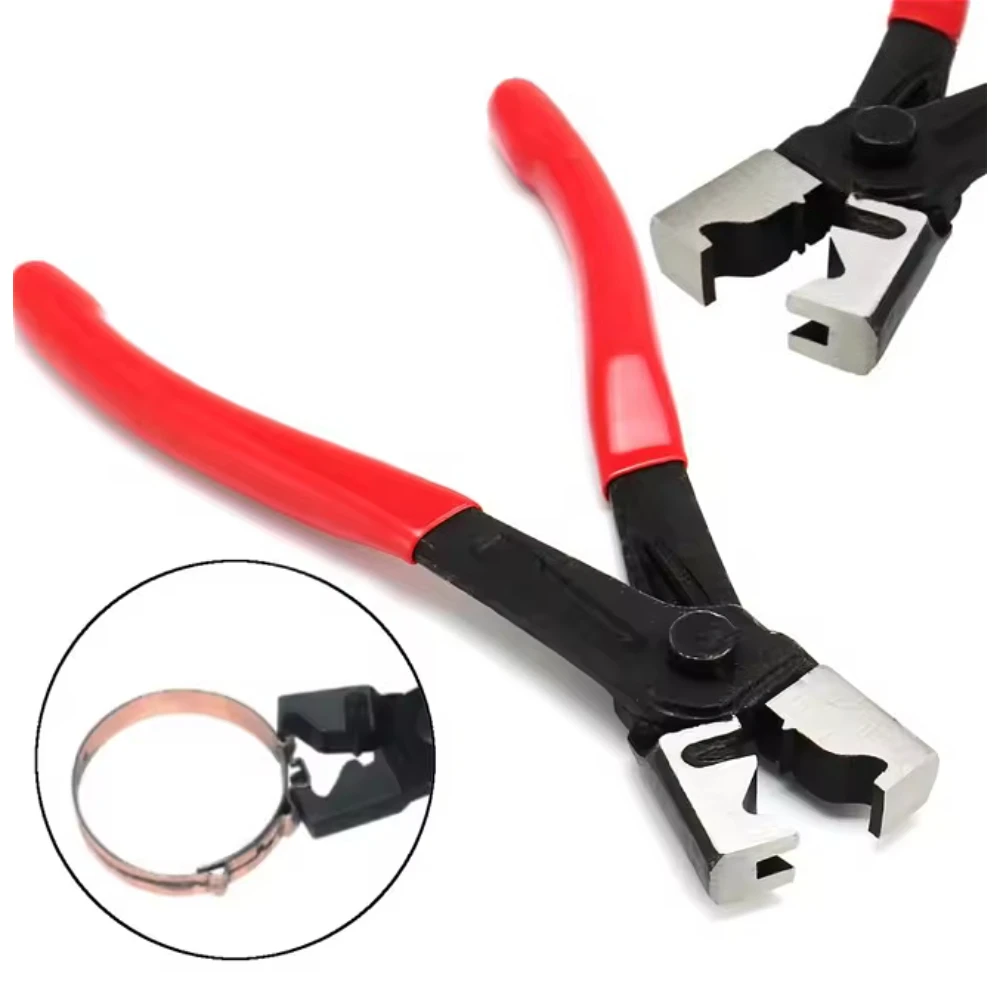 

Автомобильный водяной масляный шланг, плоская лента, кольцевой зажим, плоскогубцы, инструмент для ремонта автомобиля, плоскогубцы