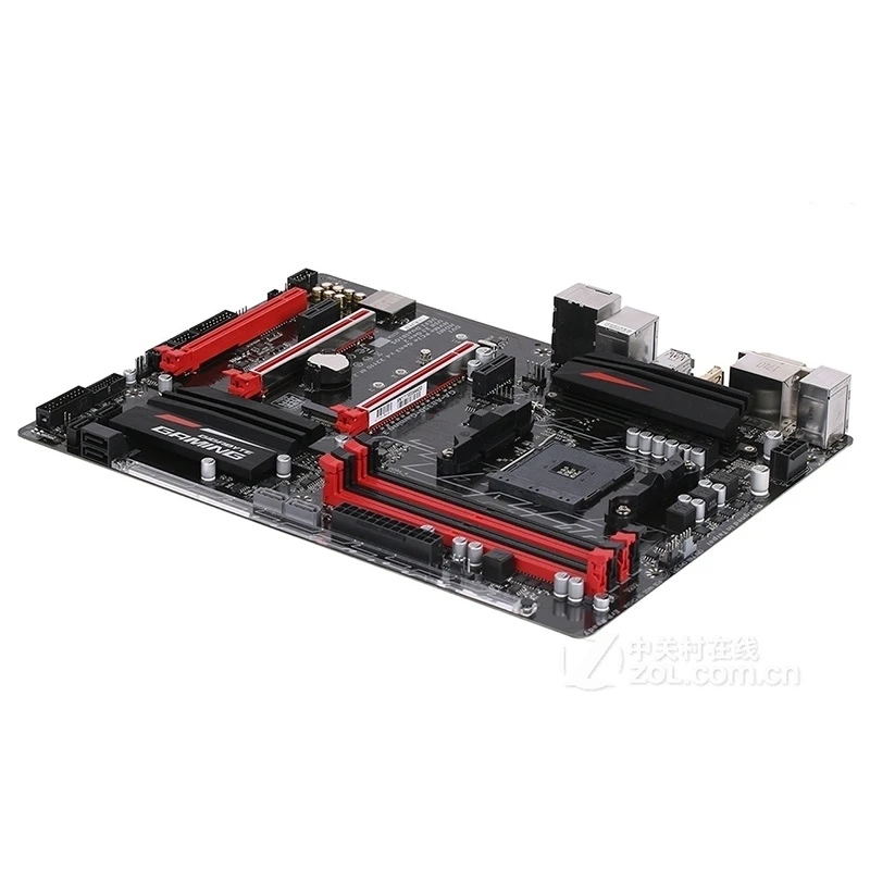 GA-AB350-Gaming Soquete de Motherboards, Desktop Mainboard, SATA III, USB 3.0, AM4, DDR4, 64GB, AMD B350