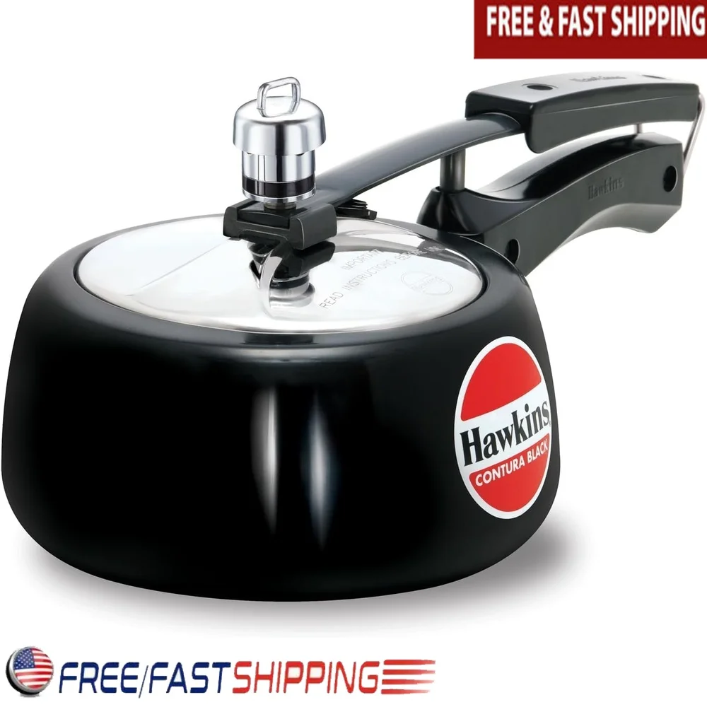 

Жесткая анодированная скороварка 1,5 л, энергосберегающий алюминиевый изогнутый корпус, быстрое приготовление пищи, улучшенный регулятор давления, коррозия