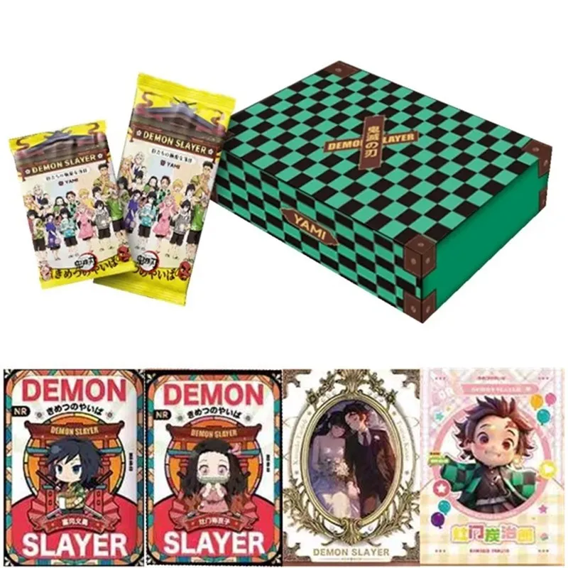 Demon Slayer: Dawn Series Card Tanjirou Nezuko Hashibira Inosuke Rare Anime Character Collection Card Kids Toys Christmas Gifts