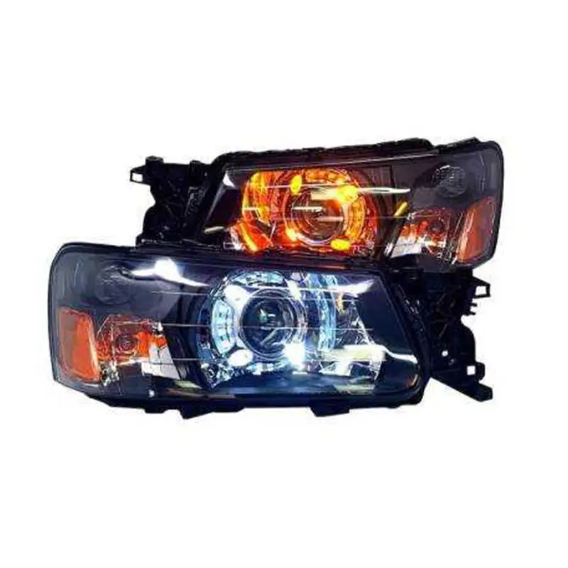 For Subaru Forester LED Head Lights Front Lamp Assembly 2003 2004 2005Year