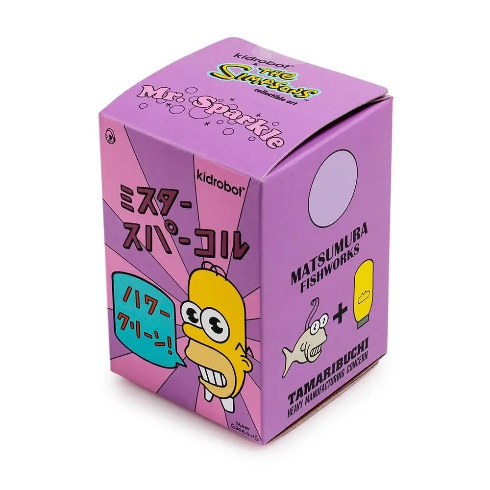 

Matt Groening The Simpsons Mr. Sparkle 3-Inch Mini Figure Classic Anime Cartoon Character Toy for Children Collectible Figurines