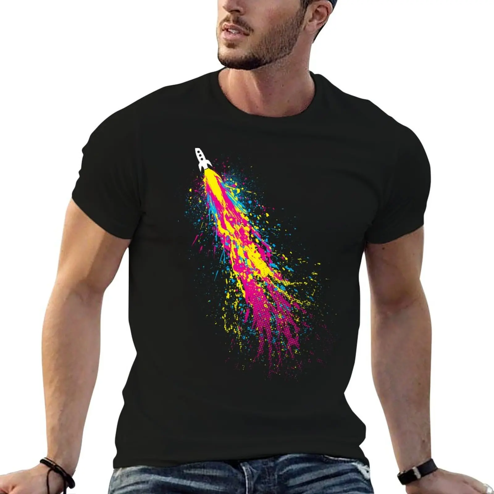 

Blast off! T-Shirt Aesthetic clothing graphic shirts valentines clothes plus sizes plain white t shirts men