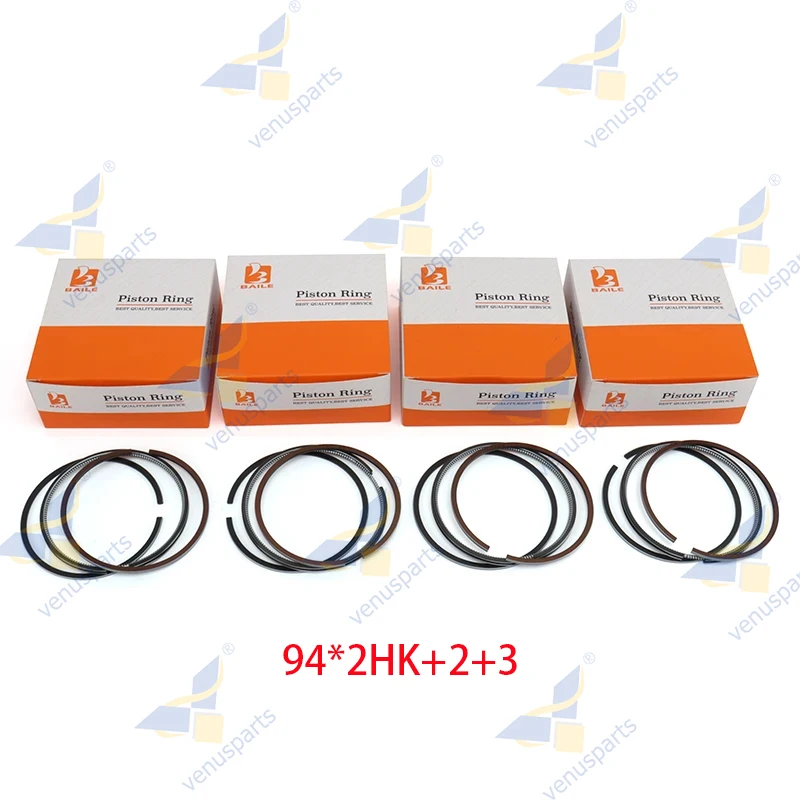 

Для Yanmar поршневое кольцо 4TNE94 4TNV94 4D94E 94 мм двигатель 94*2HK + 2 + 3 YM729906-22950 комплект для капитального ремонта двигателя запасные части 4CYL