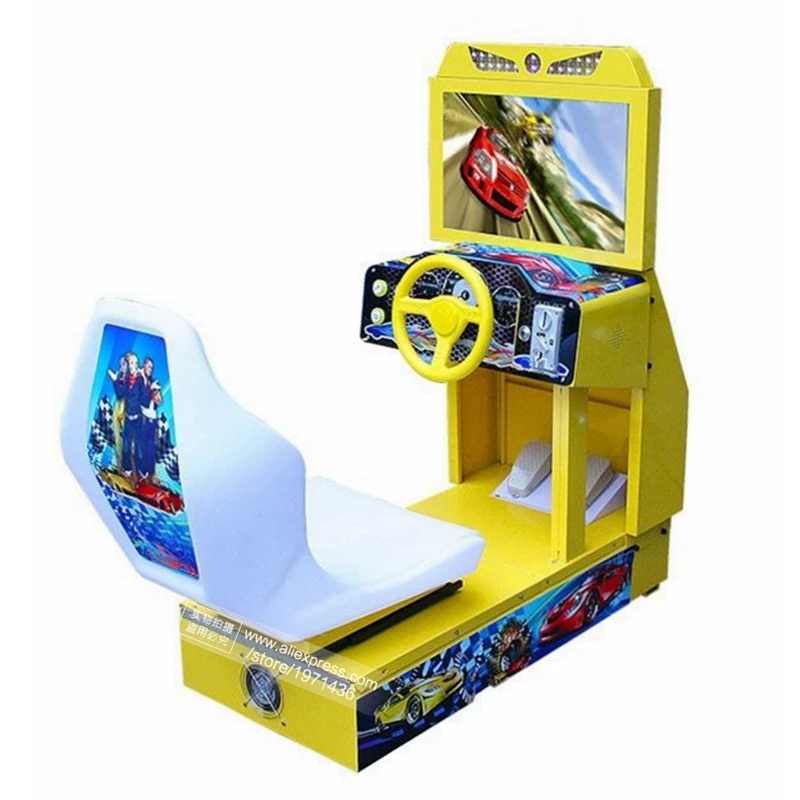 

Children Drive Outrun Car Racing Games Amusement Center Shopping Malls Kids Coin Operated Simulator Video Arcade Game Machine