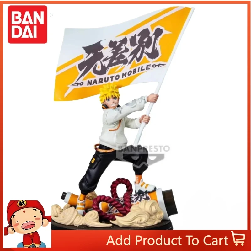 

In Stock 100% Original Bandai Naruto Dxf Diorama Undifferentiated Naruto Action Figure Hand Model Anime Collection